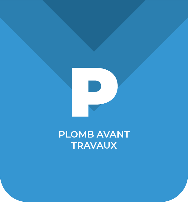 PLOMB AVANT DES TRAVAUX / DÉMOLITION